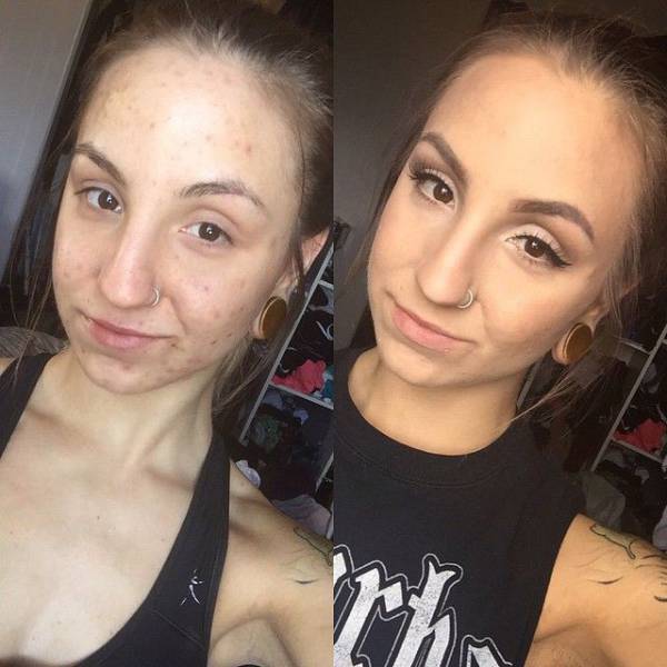 Makeup Can Make Such A Huge Difference When It's Used Correctly (22 pics)