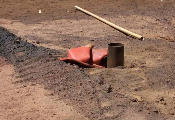 This Tire Ran Into A Little Bad Luck (3 pics)