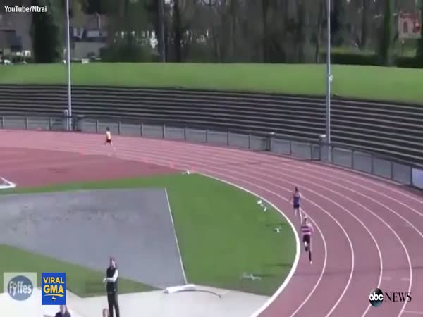 Dramatic Finish To A Race