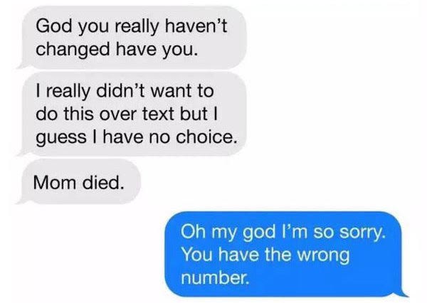 Hilarious Text Conversation Ends With A Surprising Twist (6 pics)