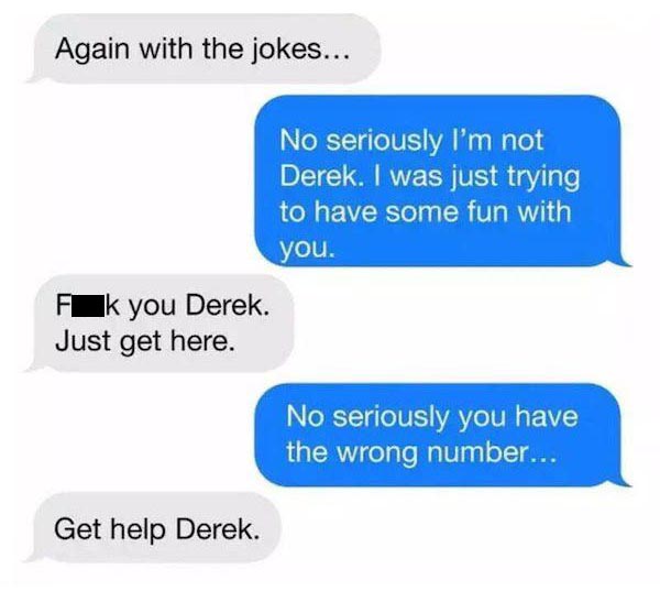 Hilarious Text Conversation Ends With A Surprising Twist (6 pics)