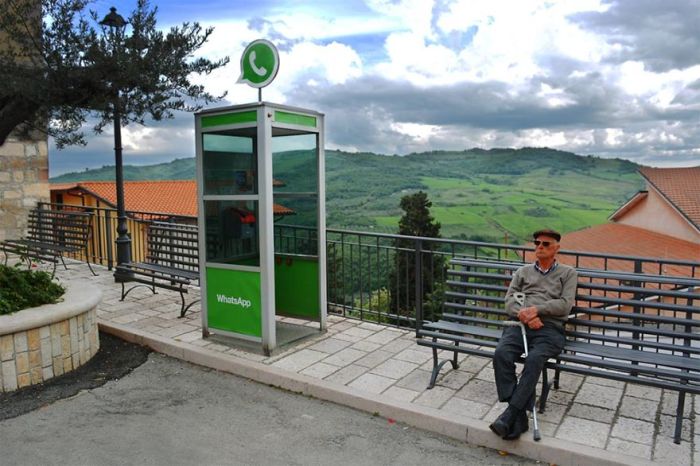 Artist Turns Italian Village Into A Real Life Version Of The Internet (11 pics)