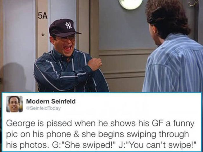 Twitter Account Modern Seinfeld Totally Nails What The Show Would Be Like Today (17 pics)