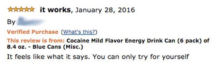 Hilarious Energy Drink Reviews From Amazon That Point Out The Awful Side Effects (12 pics)