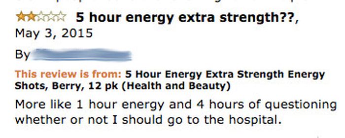 Hilarious Energy Drink Reviews From Amazon That Point Out The Awful Side Effects (12 pics)