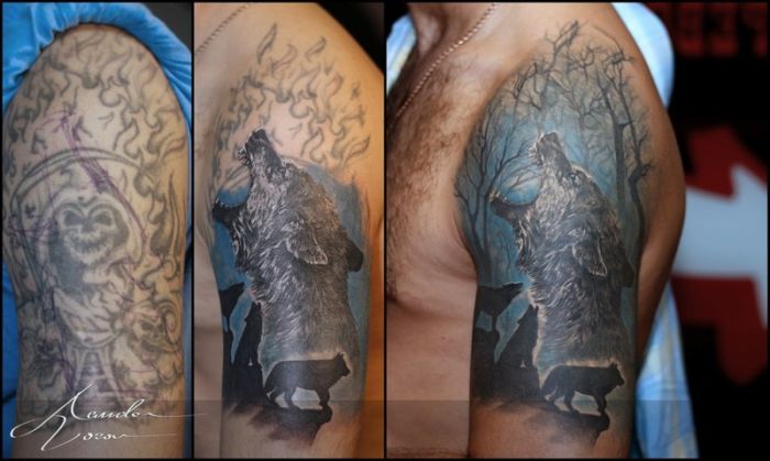 Tattoo Cover Ups That Took Tattoos From Awful To Epic (33 pics)