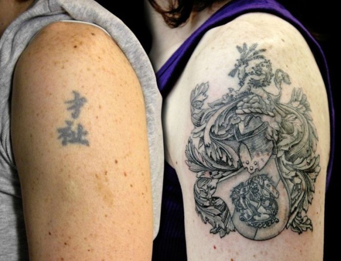 Tattoo Cover Ups That Took Tattoos From Awful To Epic (33 pics)