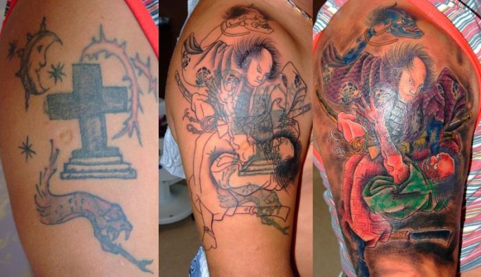 Tattoo Cover Ups That Took Tattoos From Awful To Epic (33 pics)