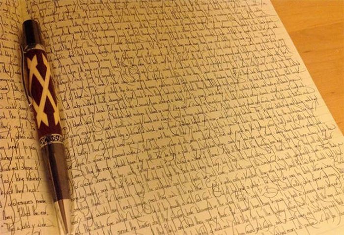 Awesome And Amazing Handwriting Skills That Will Impress You (59 pics)