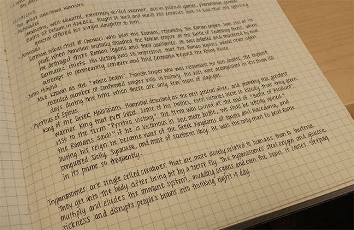 Awesome And Amazing Handwriting Skills That Will Impress You (59 pics)