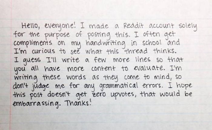 Awesome And Amazing Handwriting Skills That Will Impress You (59 Pics)