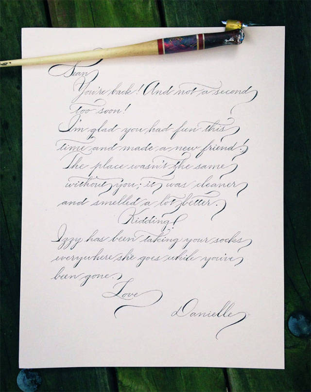 Awesome And Amazing Handwriting Skills That Will Impress You (59 pics)