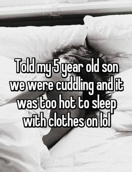 Bizarre Excuses Parents Made Up When Their Kids Caught Them Having Sex (15 pics)