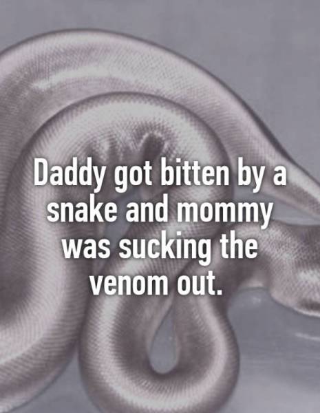 Bizarre Excuses Parents Made Up When Their Kids Caught Them Having Sex (15 pics)
