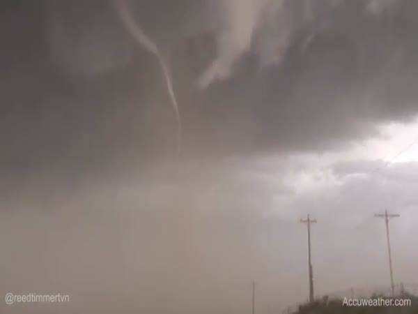 Extreme Up Close Video Of Tornado