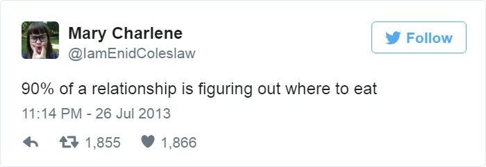 A Compilation Of The Funniest Food Tweets That Twitter Has To Offer (30 pics)