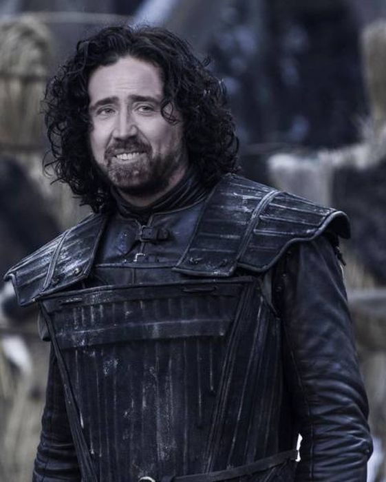 What Game Of Thrones Would Look Like If Nicolas Cage Played Every Character (26 pics)