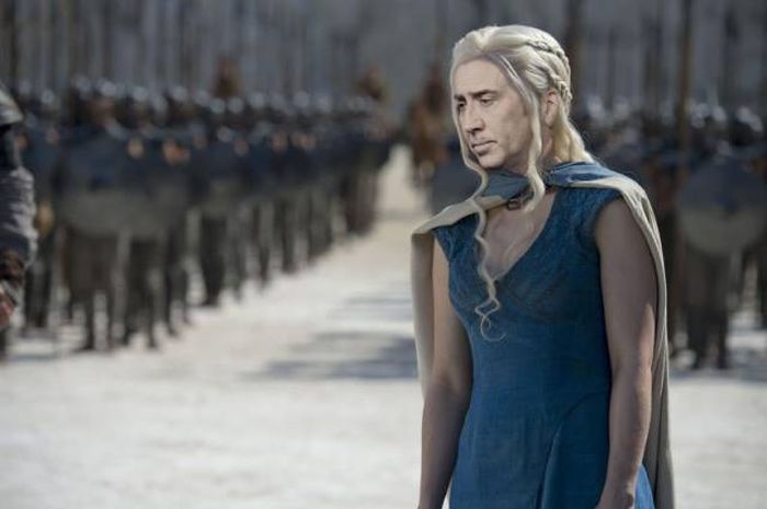 What Game Of Thrones Would Look Like If Nicolas Cage Played Every Character (26 pics)
