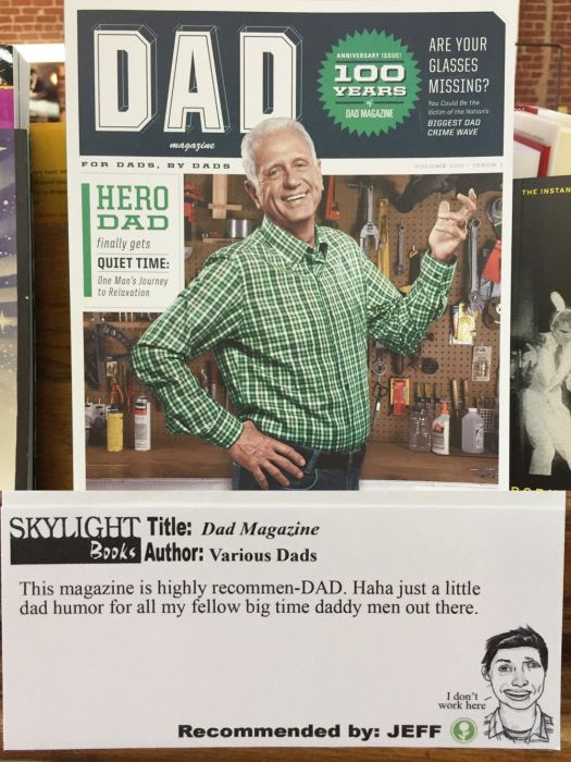 A Guy Named Jeff Is Recommending Books At His Local Bookstore (11 pics)