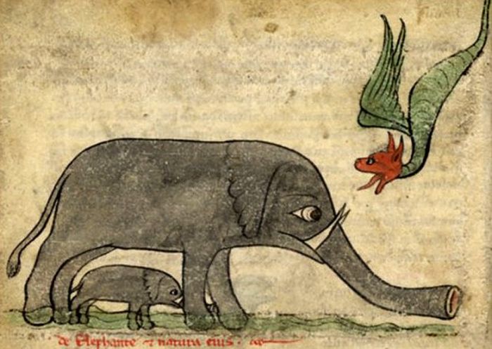 Pictures Of Elephants From Throughout History (20 pics)