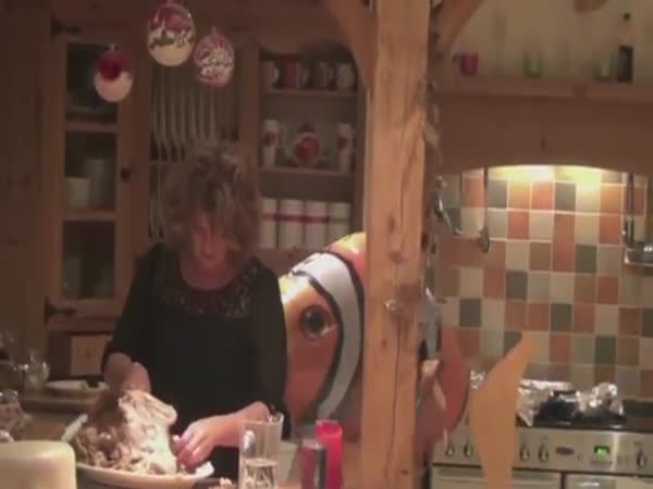 Giant Fish Attacks Mom
