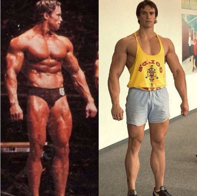 This Russian Bodybuilder Bares A Striking Resemblance To Arnold Schwarzenegger (10 pics)