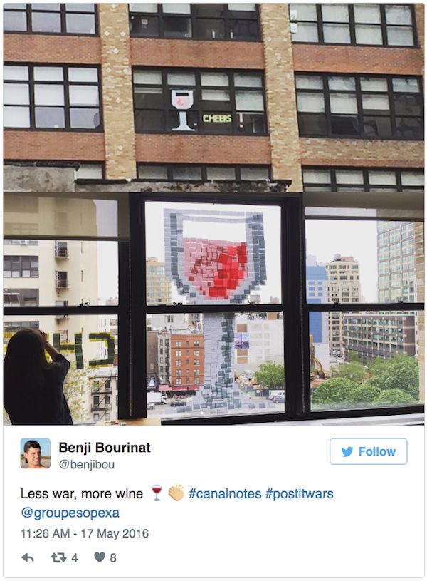 A Post It Note War Has Taken Over New York City (9 pics)