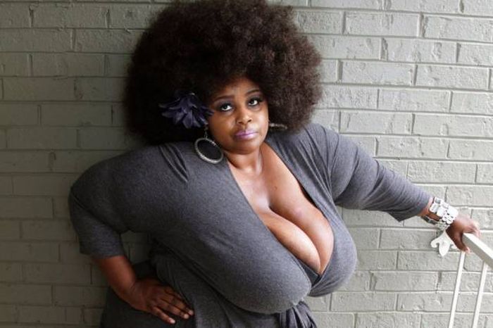 Woman Squashes Men With Her Giant Breasts For $1,300 A Day (13 pics)