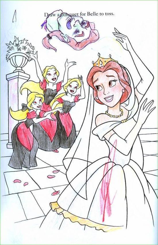 Children's Coloring Books That Were Violated By Adults (24 pics)