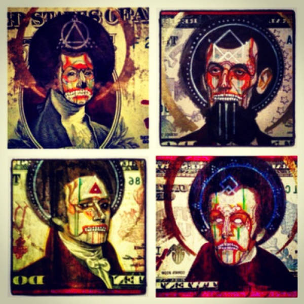 Dollar Bills That Were Transformed Into Artistic Masterpieces (21 pics)