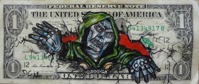 Dollar Bills That Were Transformed Into Artistic Masterpieces (21 pics)