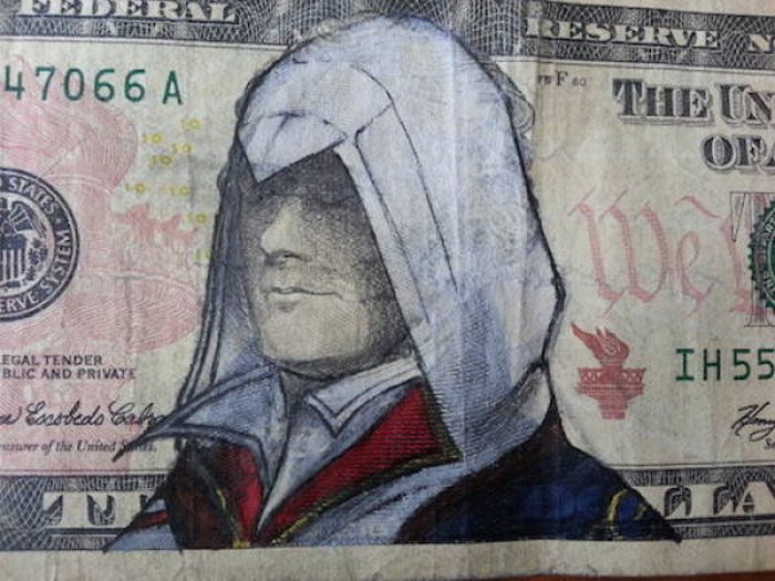 Dollar Bills That Were Transformed Into Artistic Masterpieces (21 pics)