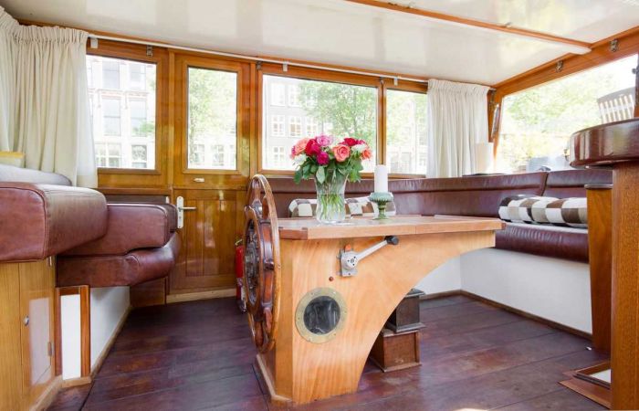 Old Boat Gets Converted Into A Beautiful House Barge (17 pics)
