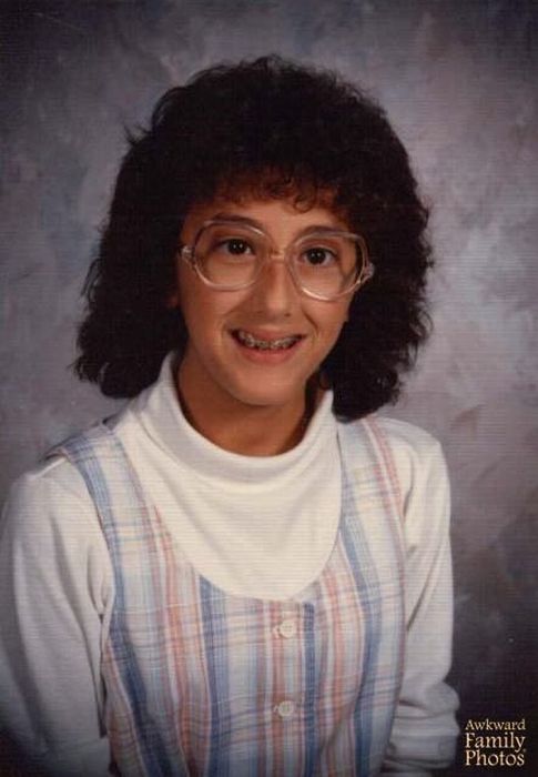 Awesome School Photos That Were Taken During People's Awkward Years (22 pics)