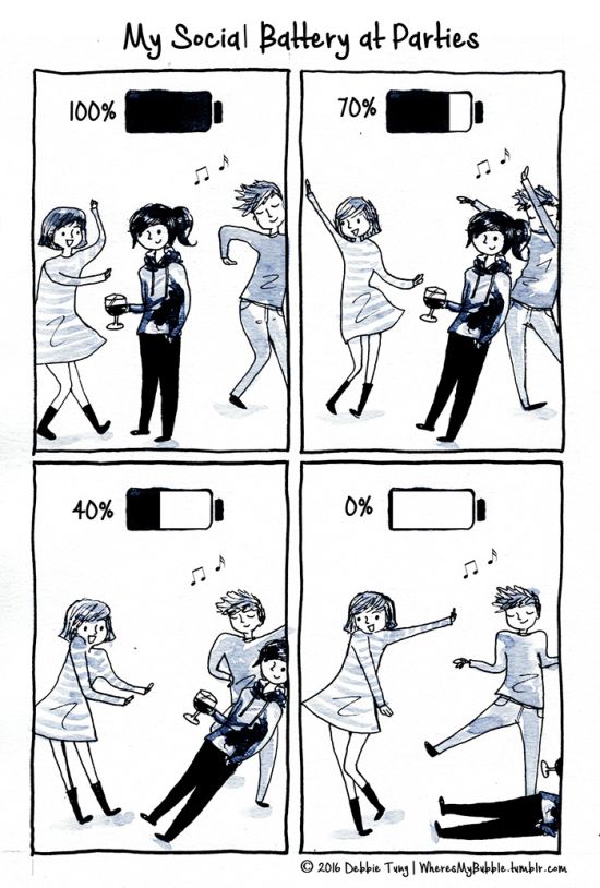 Fun Comics That Will Make Perfect Sense To All The Introverts Out There (35 pics)