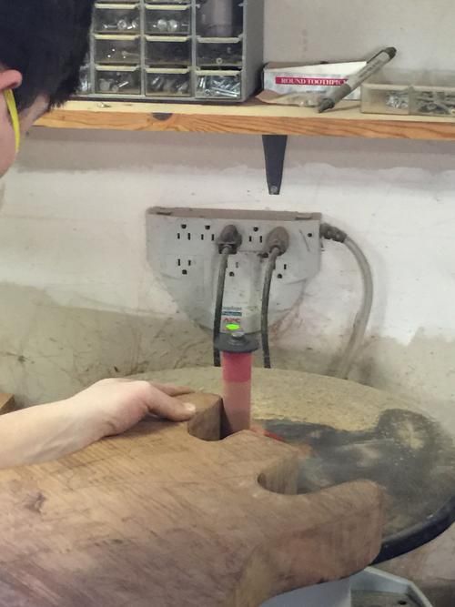 How To Build A Guitar Using A Piece Of Mahogany (16 pics)