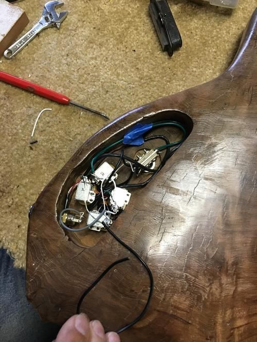 How To Build A Guitar Using A Piece Of Mahogany (16 pics)