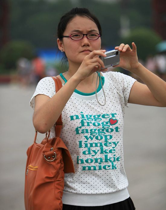 English T-Shirts In Asia (140 Pics)