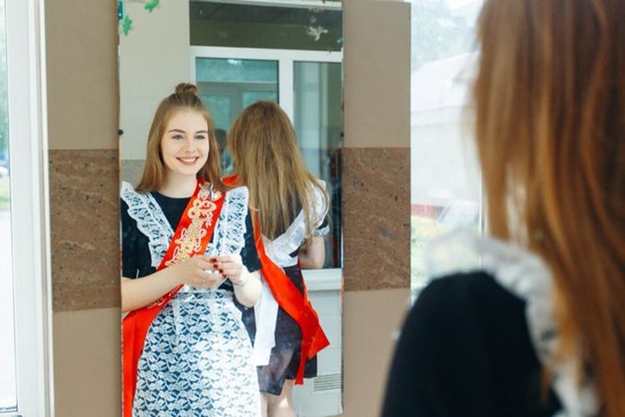 Beautiful Russian Girls Celebrate Graduation Day Part 2
