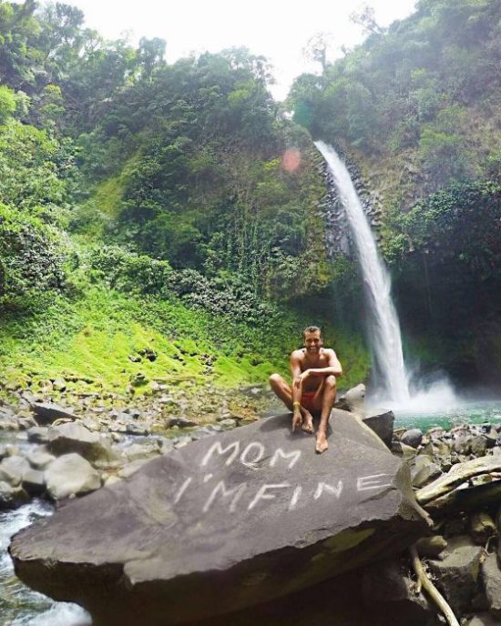 An Instagram User Is Traveling The World And Telling His Mom He's Fine (13 pics)