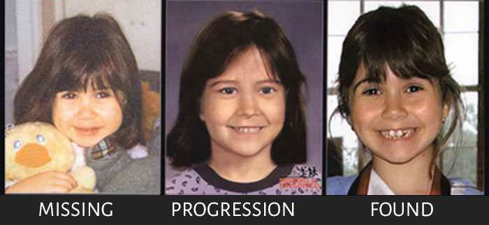 Reliable Age Progression Pictures From Missing Persons Reports (4 pics)
