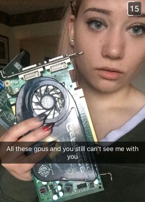 Girl Sends Boyfriend A Hilarious Snapchat Story Packed With Computer Puns (5 pics)
