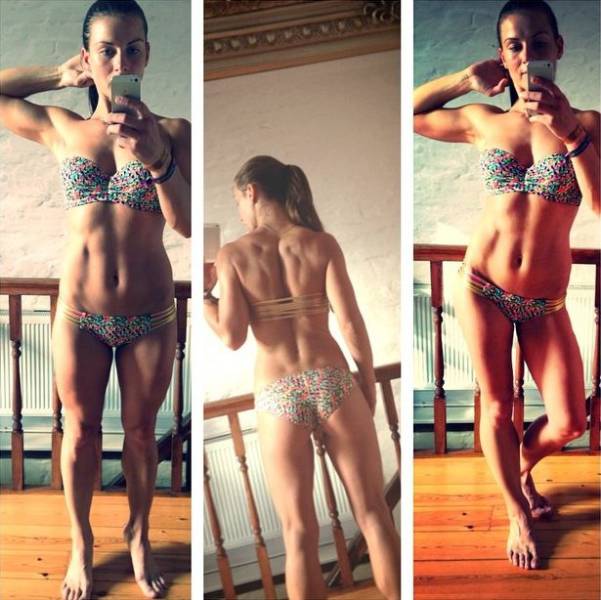 This Hot Mom Won A Bikini Fitness Contest 11 Months After Giving Birth (19 pics)