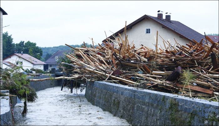 Small Towns In France And Germany Rocked By Heavy Rains (19 pics)