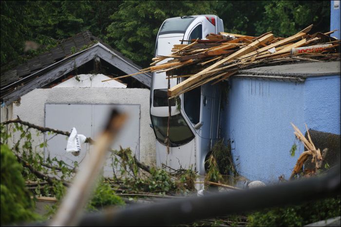 Small Towns In France And Germany Rocked By Heavy Rains (19 pics)