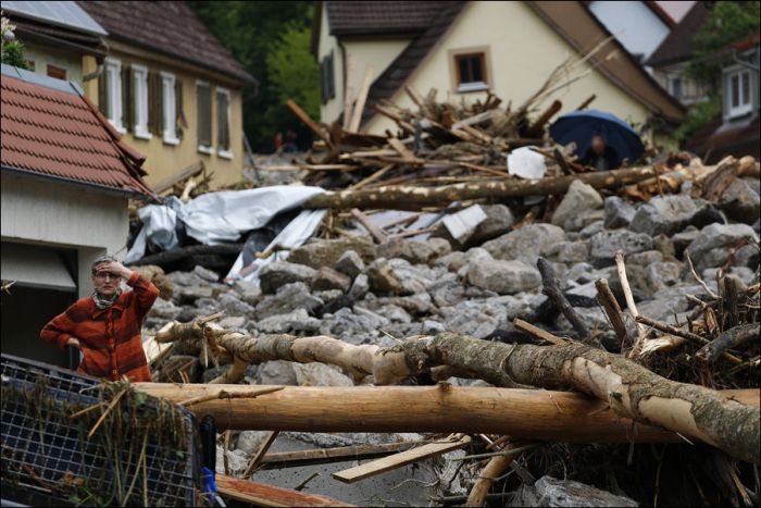 Small Towns In France And Germany Rocked By Heavy Rains (19 pics)