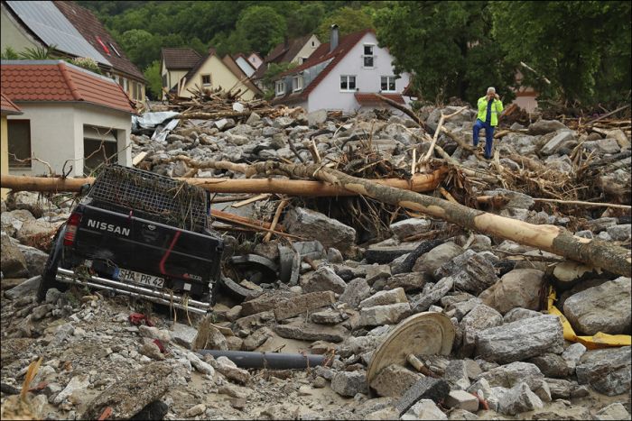 Small Towns In France And Germany Rocked By Heavy Rains (19 pics)