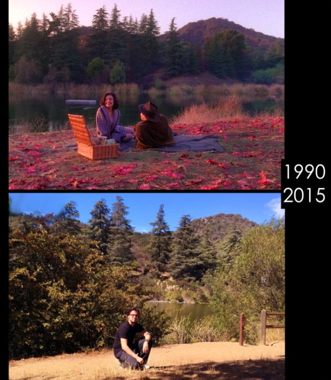 Man Visits Famous Movie Locations To Show What They Look Like Today (18 pics)