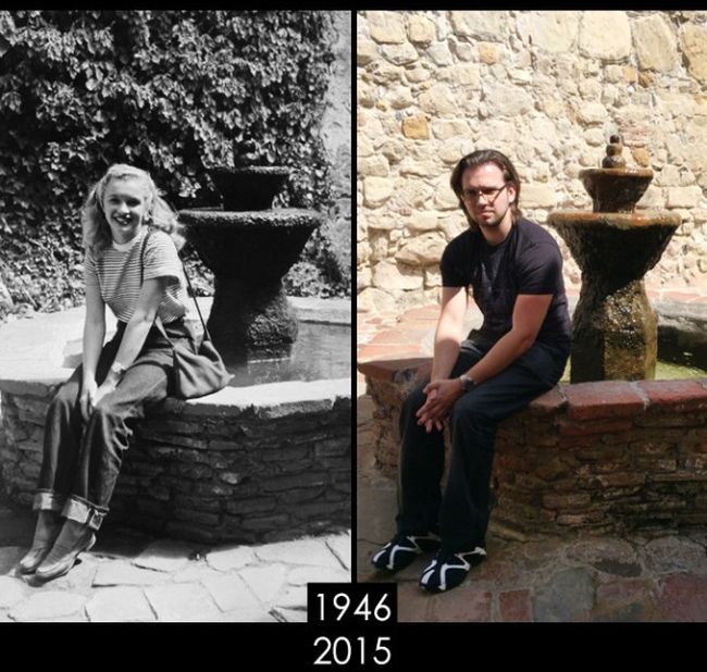 Man Visits Famous Movie Locations To Show What They Look Like Today (18 pics)