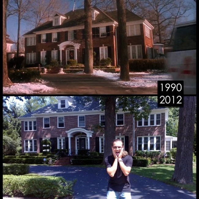Man Visits Famous Movie Locations To Show What They Look Like Today (18 pics)